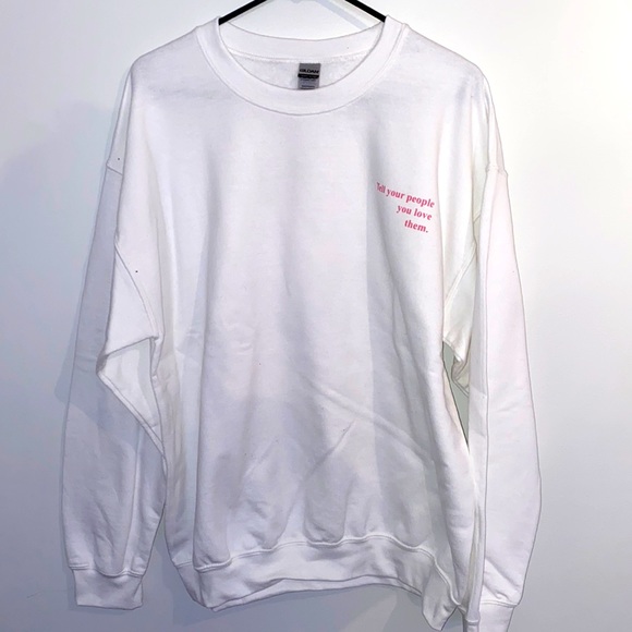 Crewneck Sweatshirt Sz L - Picture 1 of 6